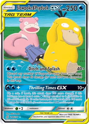 Slowpoke & Psyduck kaart Test